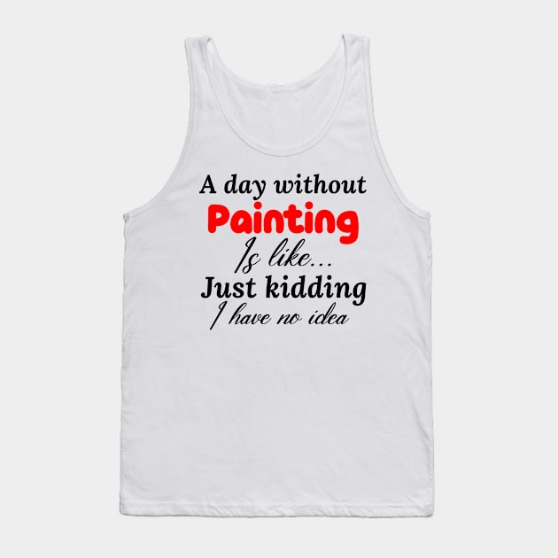 painting Tank Top by Design stars 5